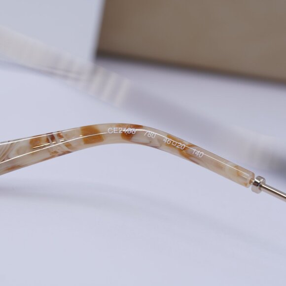 Chloe CE2158 780 Geometric Eyeglasses 46mm - Rose Gold - Picture 6 of 7